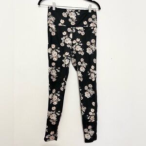 Free people Liza Active Tights leggings floral mesh workout active size SP